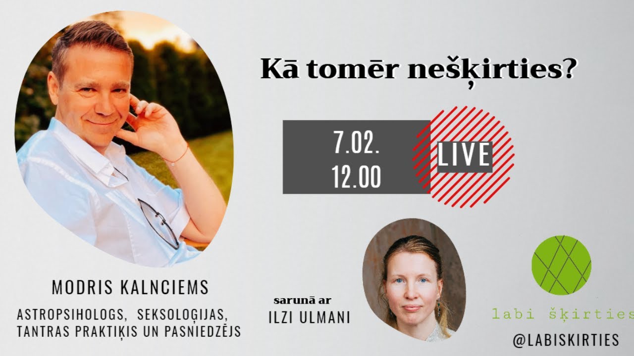Read more about the article Video: “Kā tomēr nešķirties?”. Saruna ar Modri Kalnciemu. #4